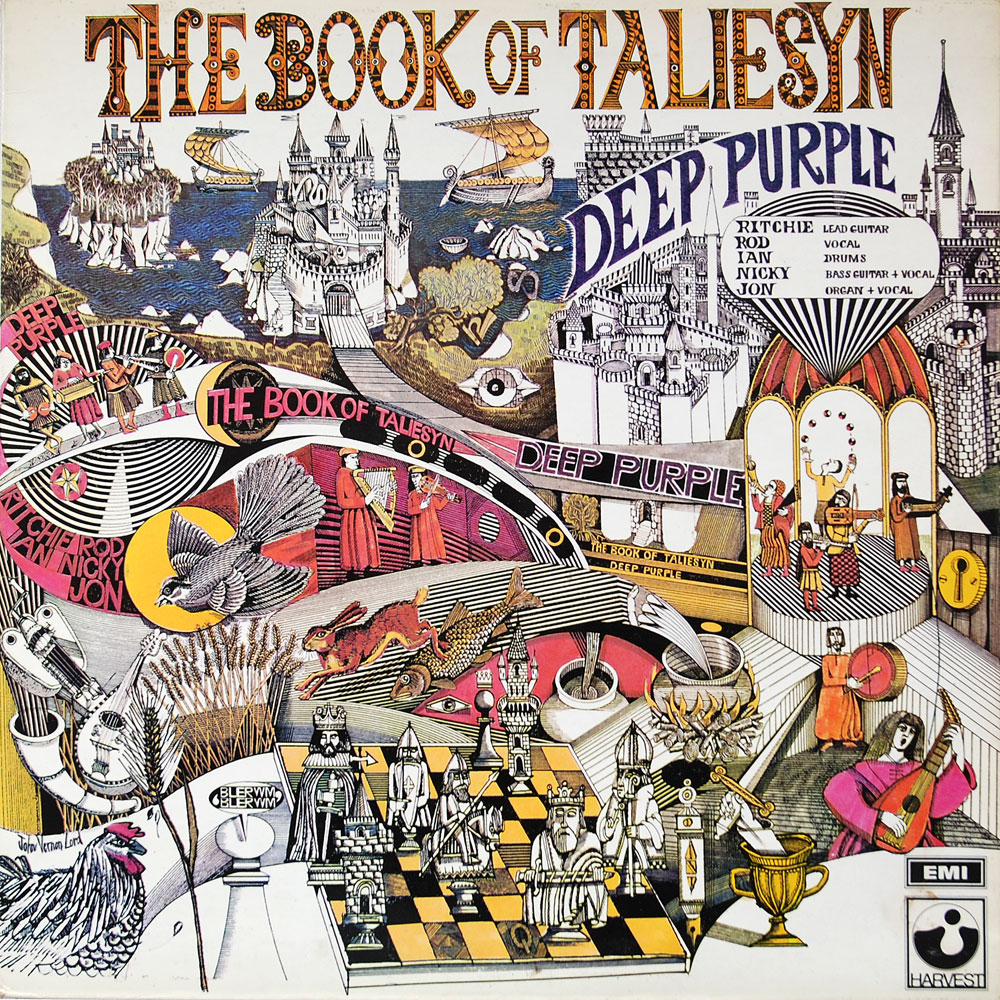 Vinyl レコード Deep Purple The Book Of Taliesyn SHVL 751 UK